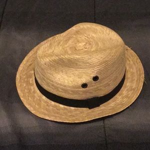 Hat made of straw, for children